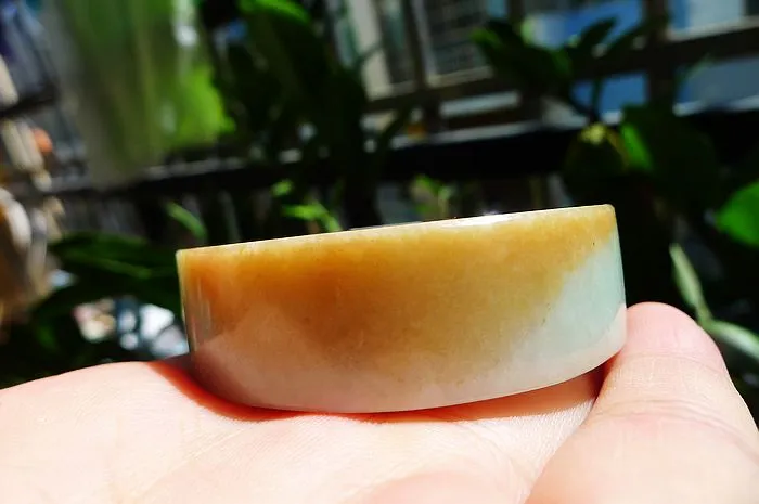 Natural Jade Rough Jadeite Raw S-(120g,5.5X1.55cm)