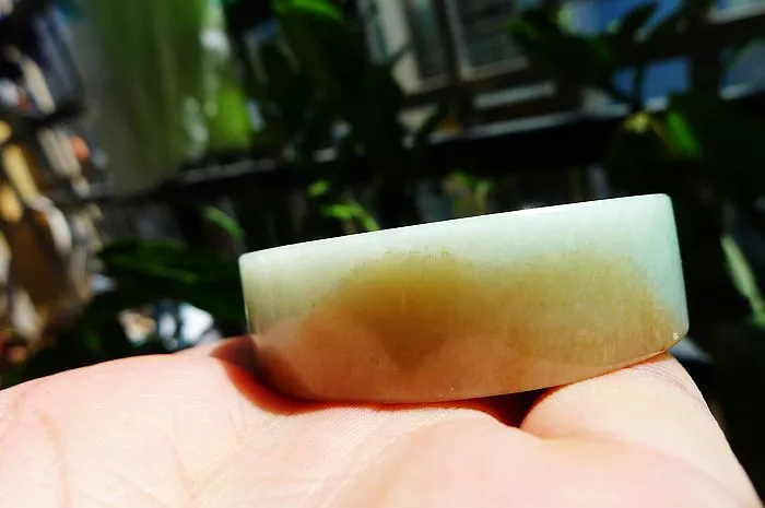 Natural Jade Rough Jadeite Raw S-(120g,5.5X1.55cm)