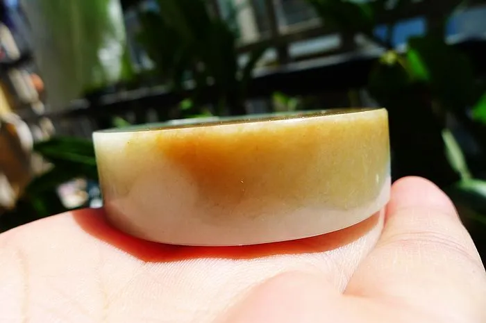 Natural Jade Rough Jadeite Raw S-(120g,5.5X1.55cm)