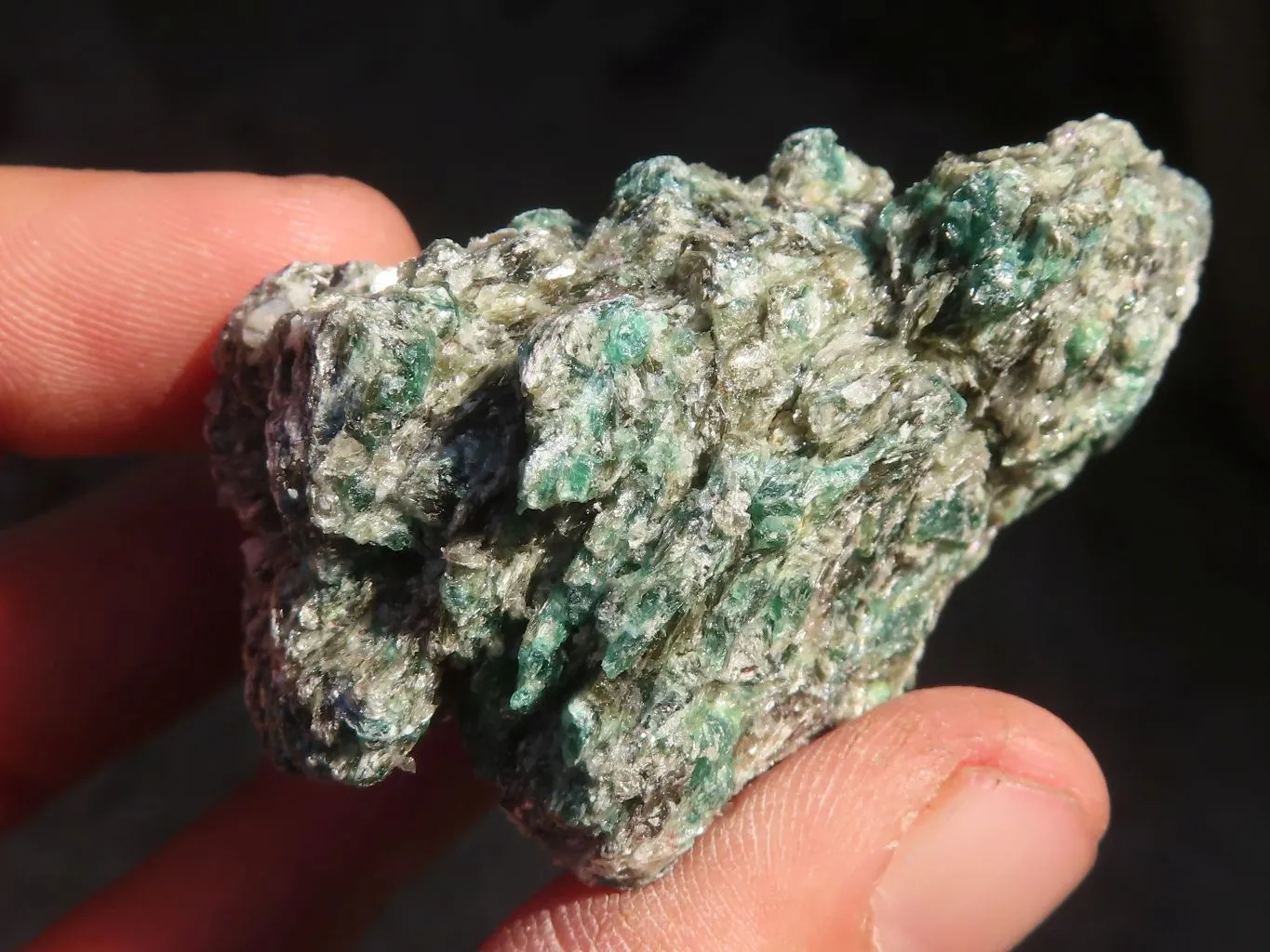 Natural Rare Emerald Mica In Matrix Cobbed Specimens x 20 From Mutoko, Zimbabwe