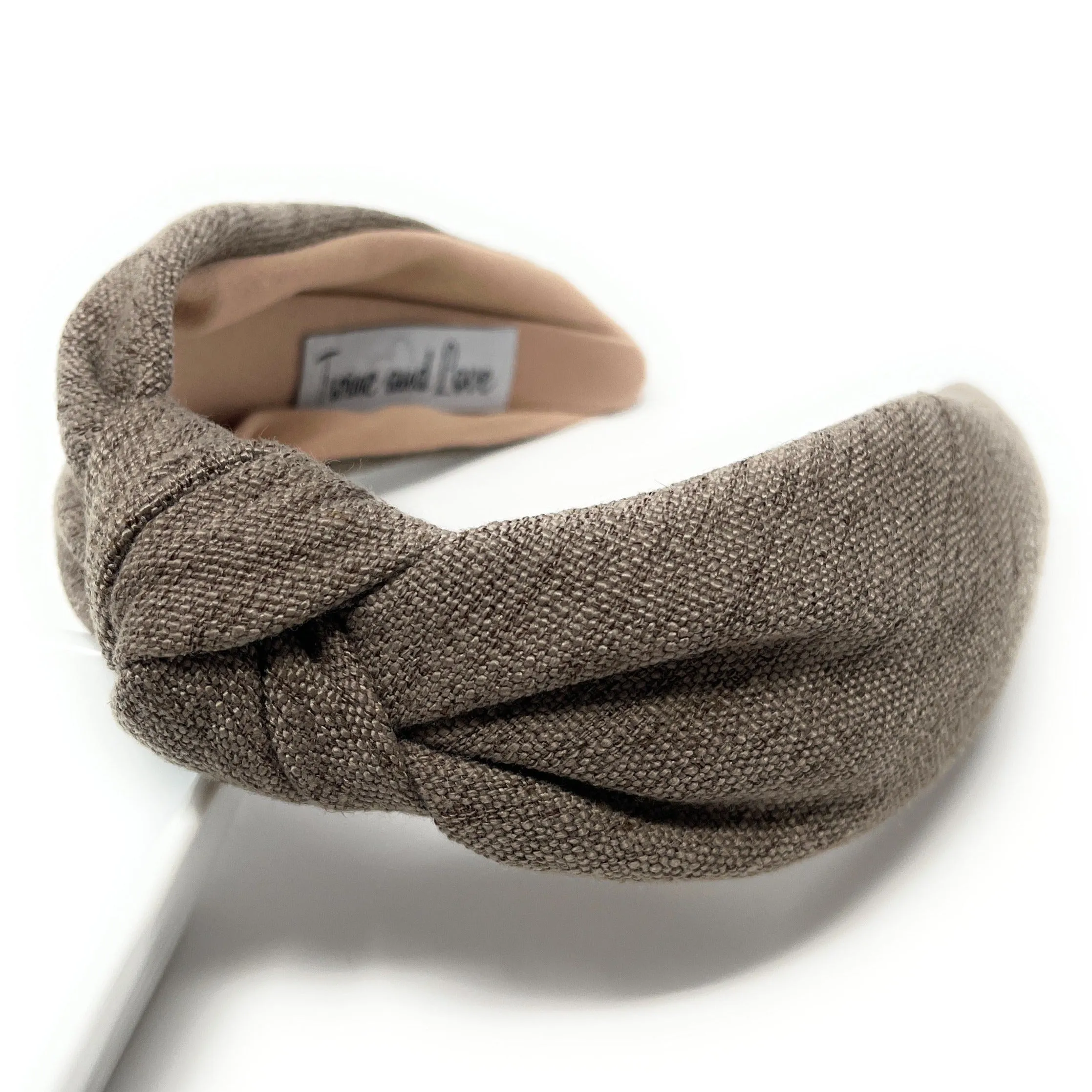 Neutral Top Knot Headband