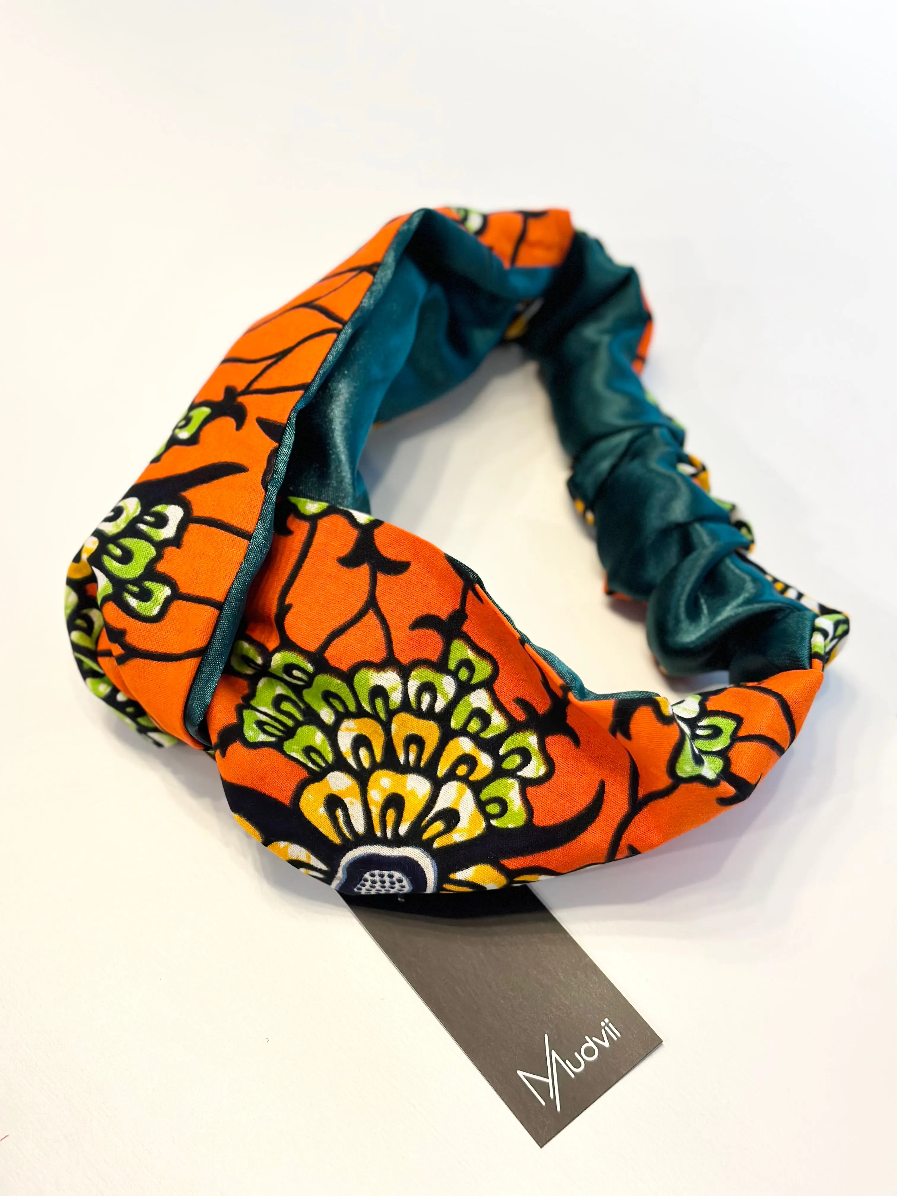 Nini African Print Satin Headband