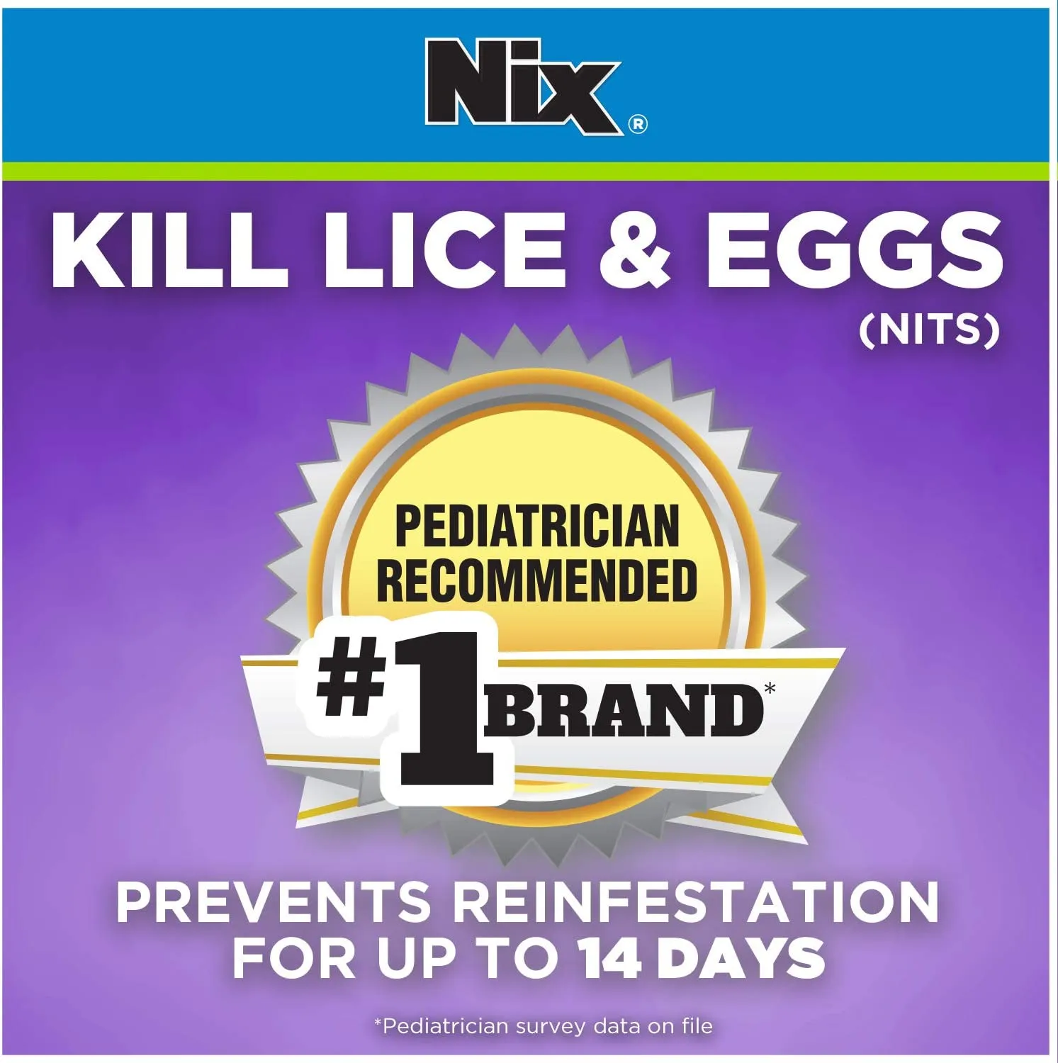 Nix Lice Killing Treatment Cream Rinse with Nit Comb -Kills Lice & Eggs (Nits)