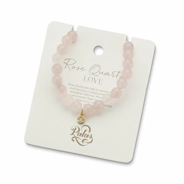 Palas Energy Gem Bracelet - Rose Quartz