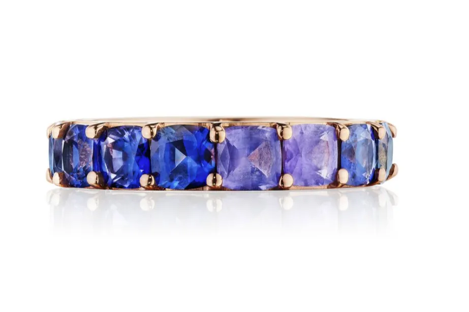 Penny Preville Blue Sapphire Ombre Ring