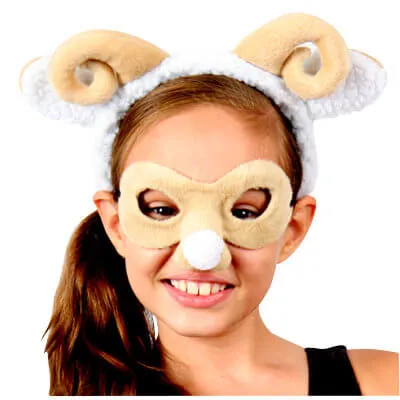 Ram/Sheep Headband & Mask Set