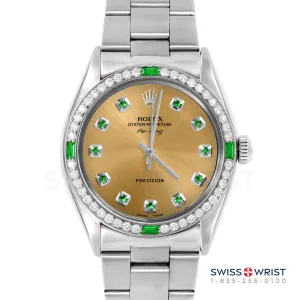 Rolex Air King 34mm | 5500-SS-CHM-EMD-AM-4EMD-OYS