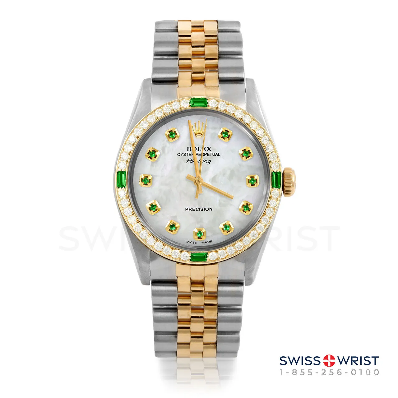 Rolex Air King 34mm | 5500-TT-WMOP-EMD-AM-4EMD-JBL