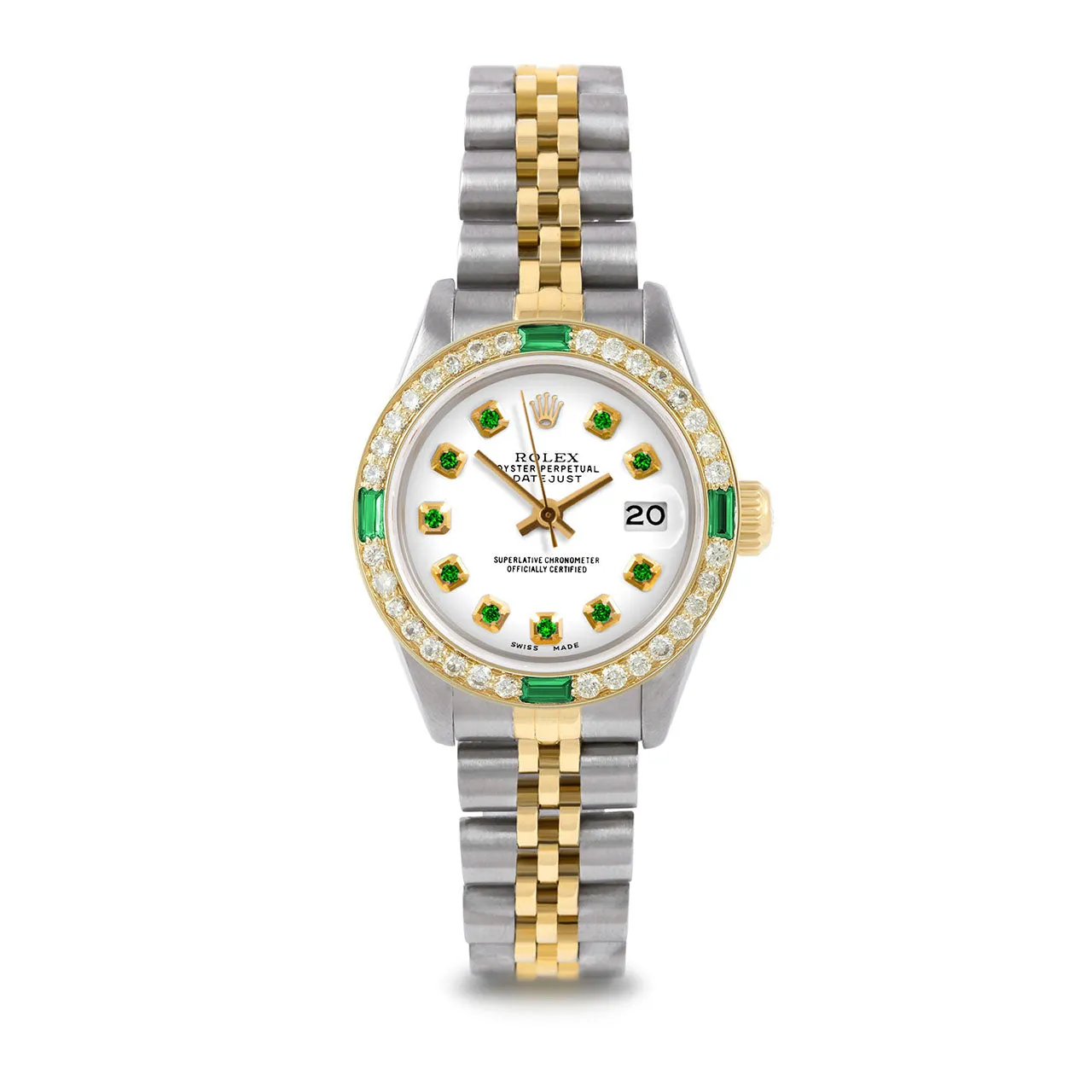 Rolex Datejust 26mm | 6917-TT-WHT-EMD-AM-4EMD-JBL