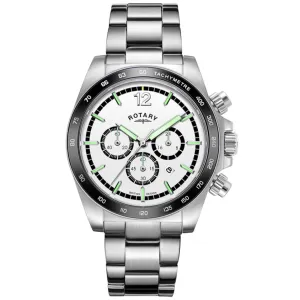 Rotary Henley Chrono Men's Silver Watch GB05440/02