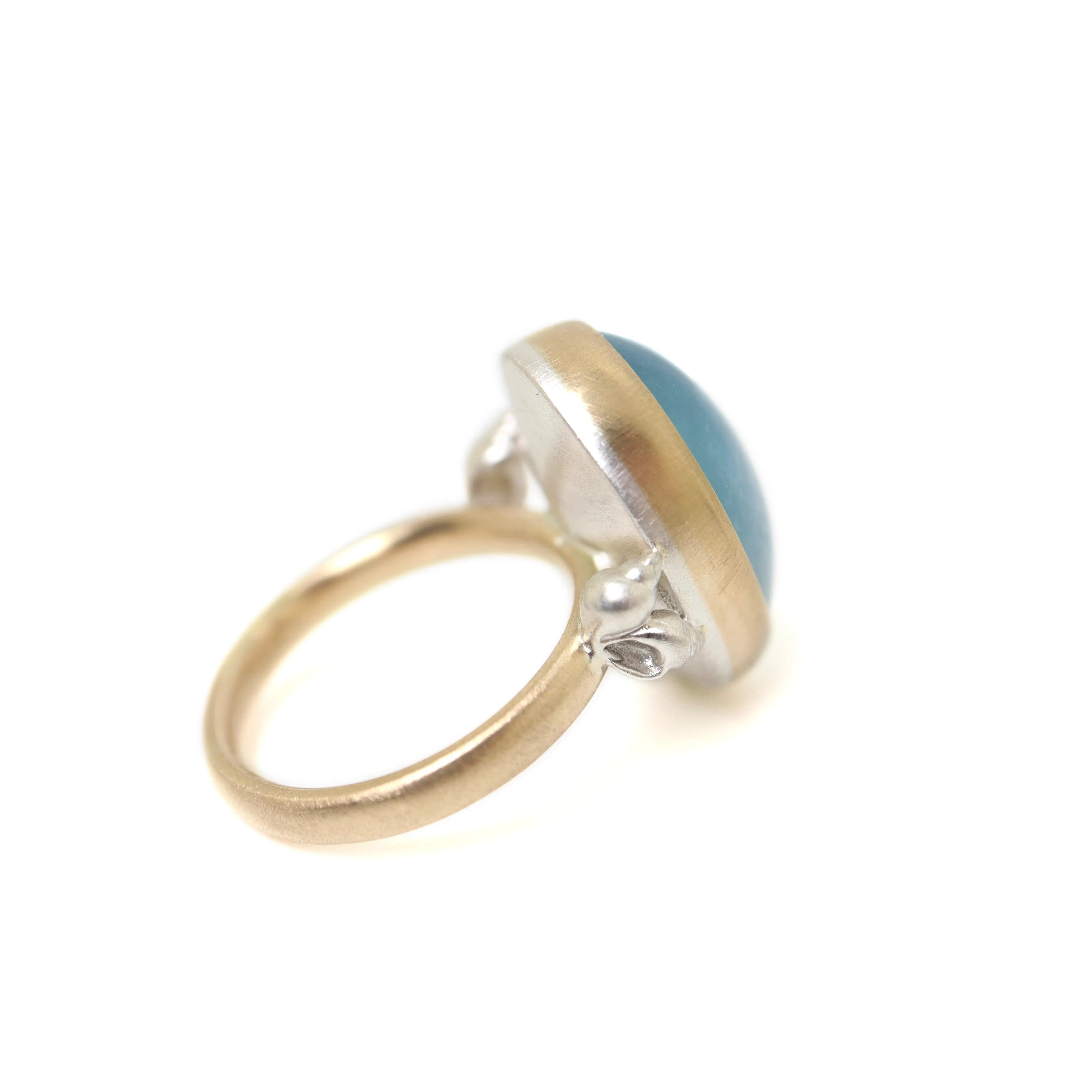 Sentimental Tides Aquamarine Ruthie B. Ring