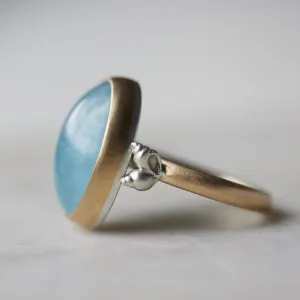 Sentimental Tides Aquamarine Ruthie B. Ring