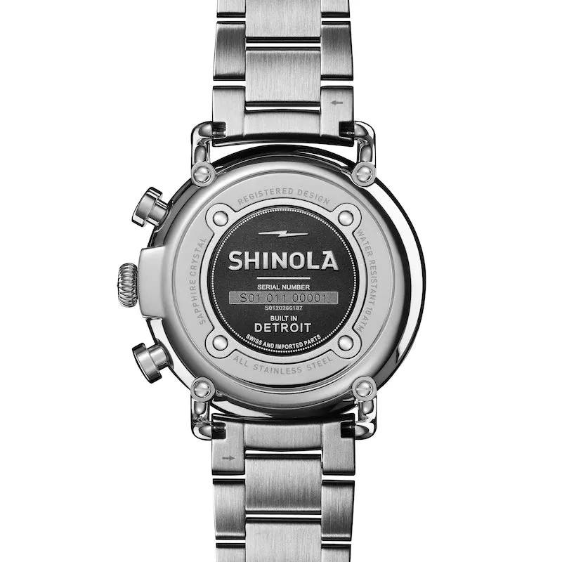 Shinola The Runwell 41mm SS Bracelet