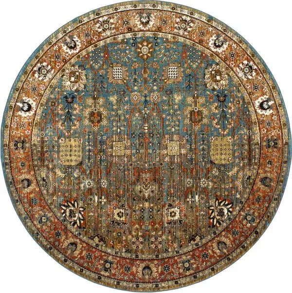 Spice Market 90668 50123 Myanmar Aquamarine Rug