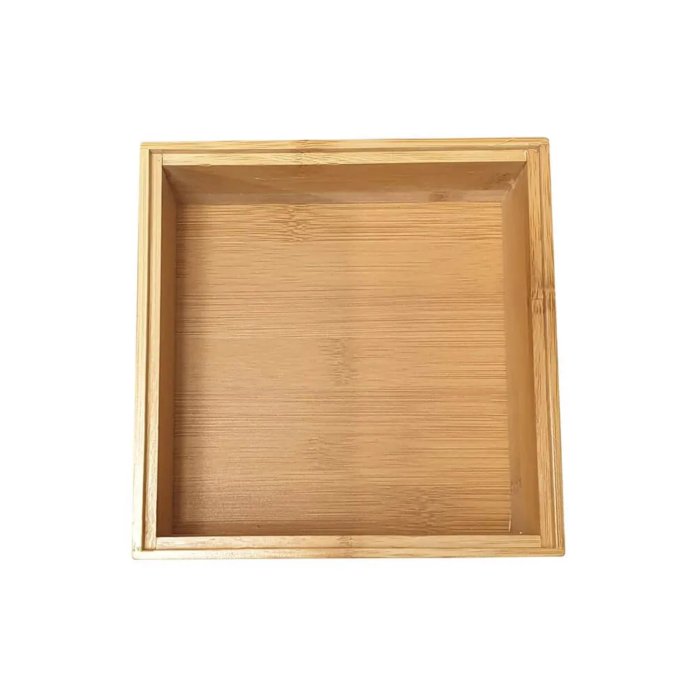 Stackable Square Bamboo Storage Box