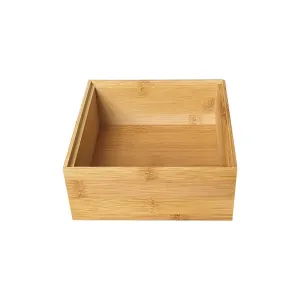 Stackable Square Bamboo Storage Box