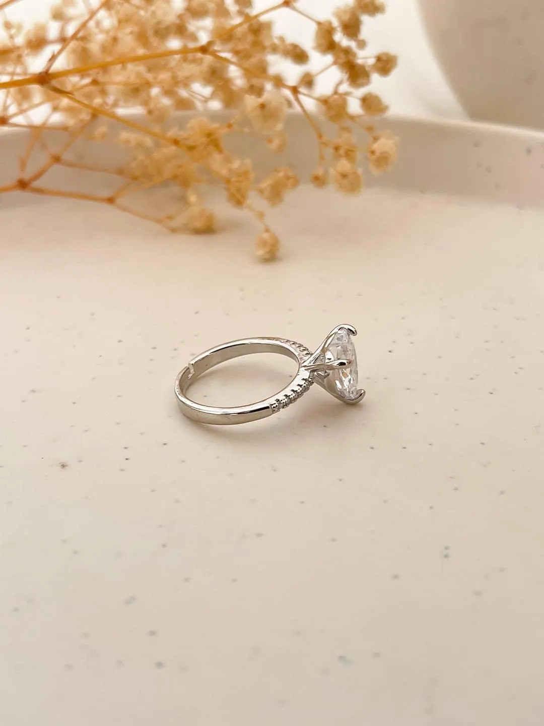 Sweetheart Diamond Heart Ring