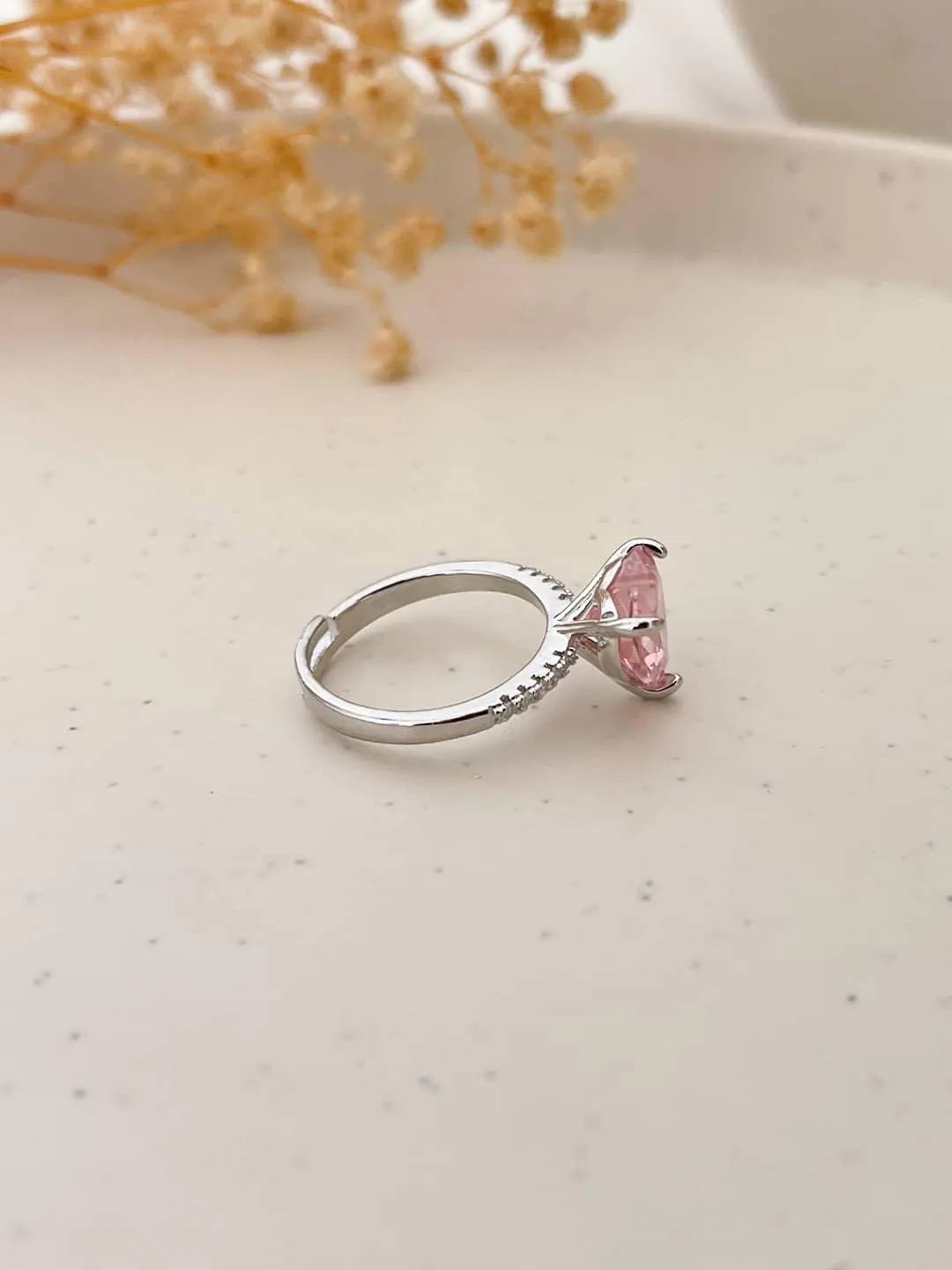 Sweetheart Diamond Heart Ring