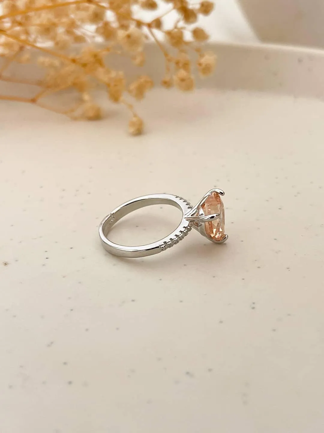 Sweetheart Diamond Heart Ring