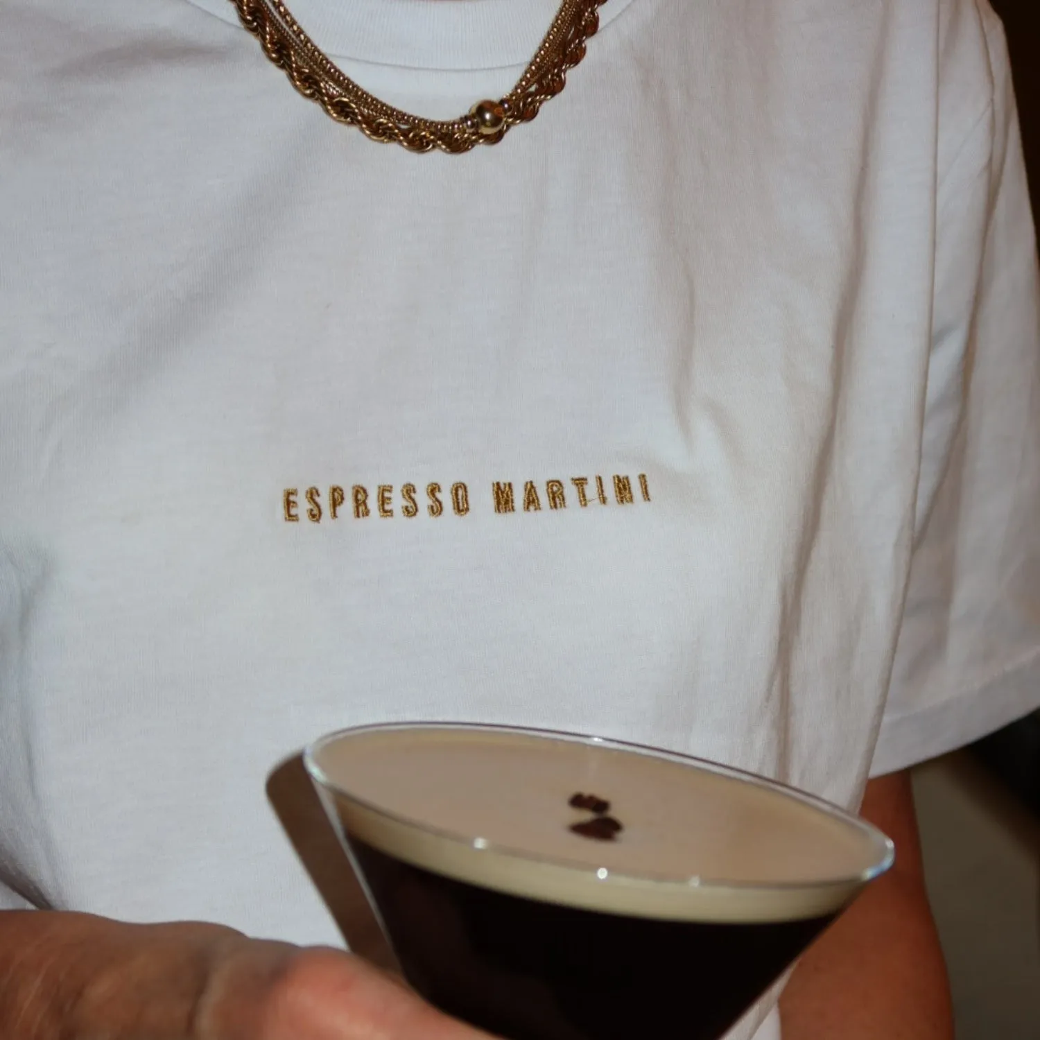 The Espresso Martini organic t-shirt