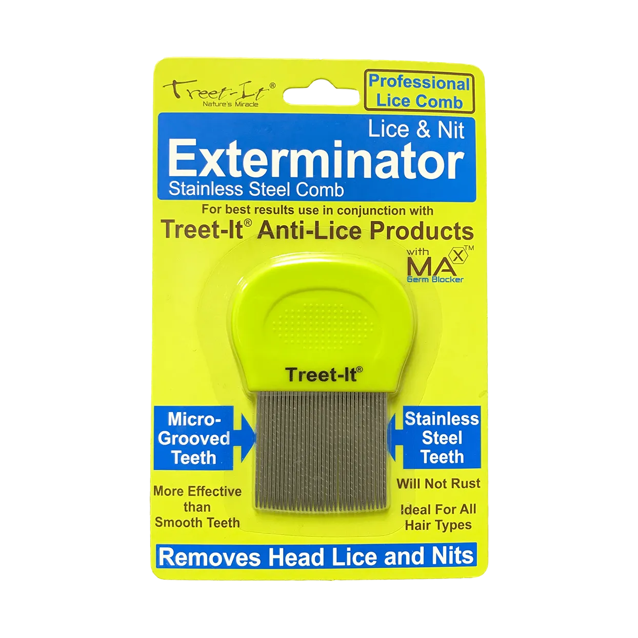 Treet-It Lice & Nit Exterminator Comb