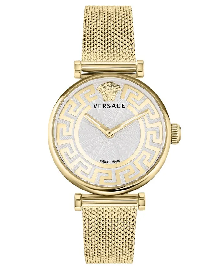 Versace Ladies Watch Lady 35mm White Milanese Bracelet VE1CA0623