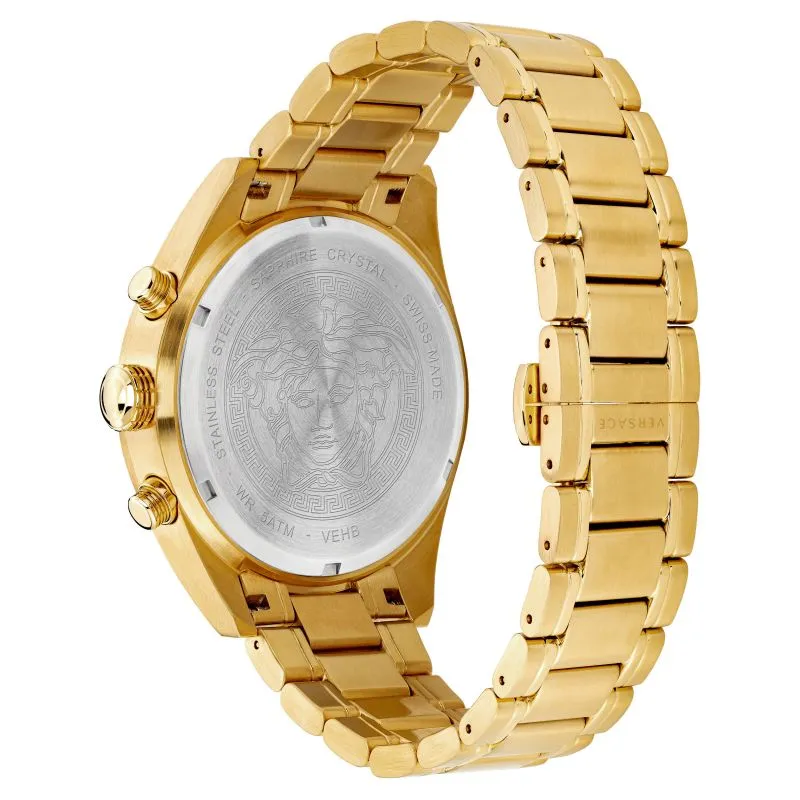 Versace Men's Watch V-Chrono Gold Bracelet VEHB00719