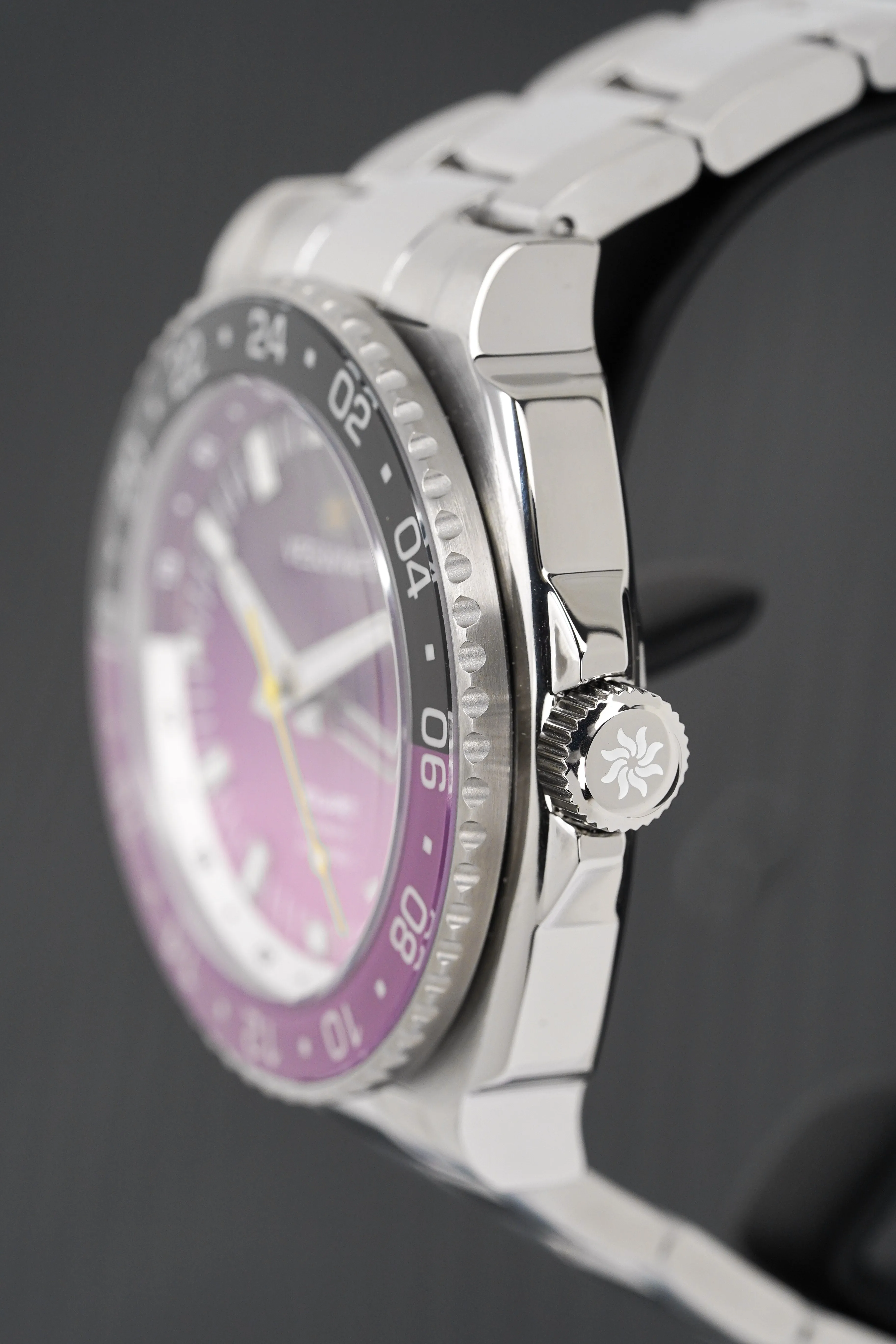 Vesuviate Men's Watch GMT Volare Purple