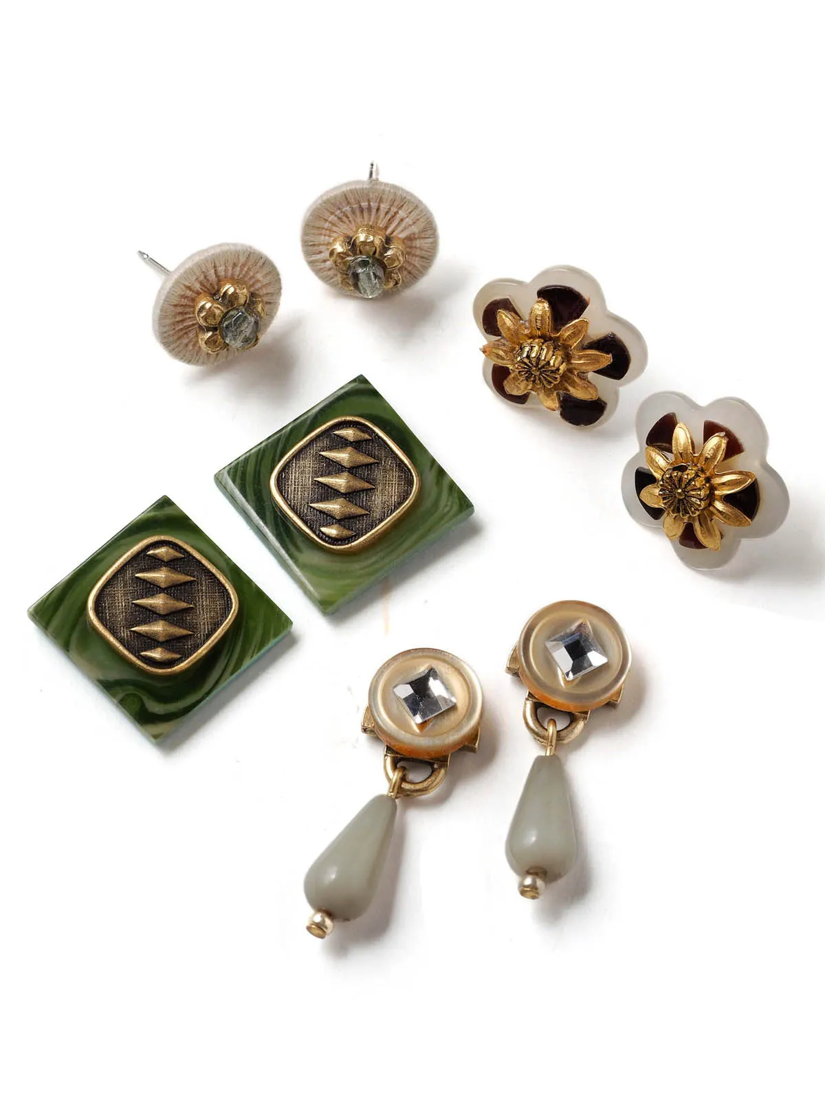 Viola Stud Earrings Set