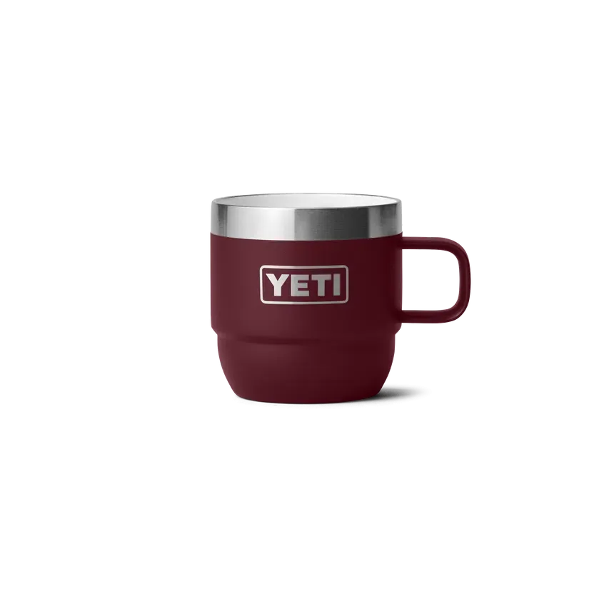 YETI Rambler 6 OZ 177 ML Stackable Mugs - Wild Vine Red