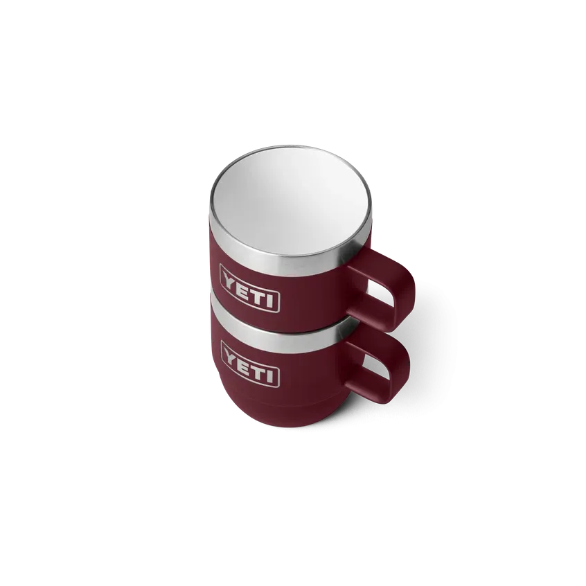 YETI Rambler 6 OZ 177 ML Stackable Mugs - Wild Vine Red