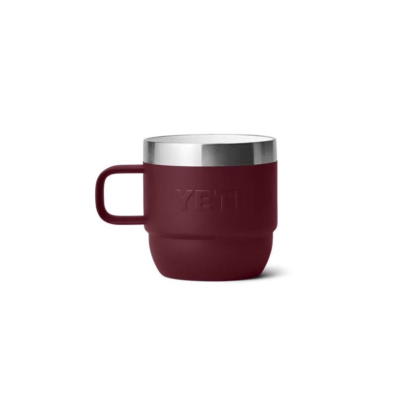 YETI Rambler 6 OZ 177 ML Stackable Mugs - Wild Vine Red