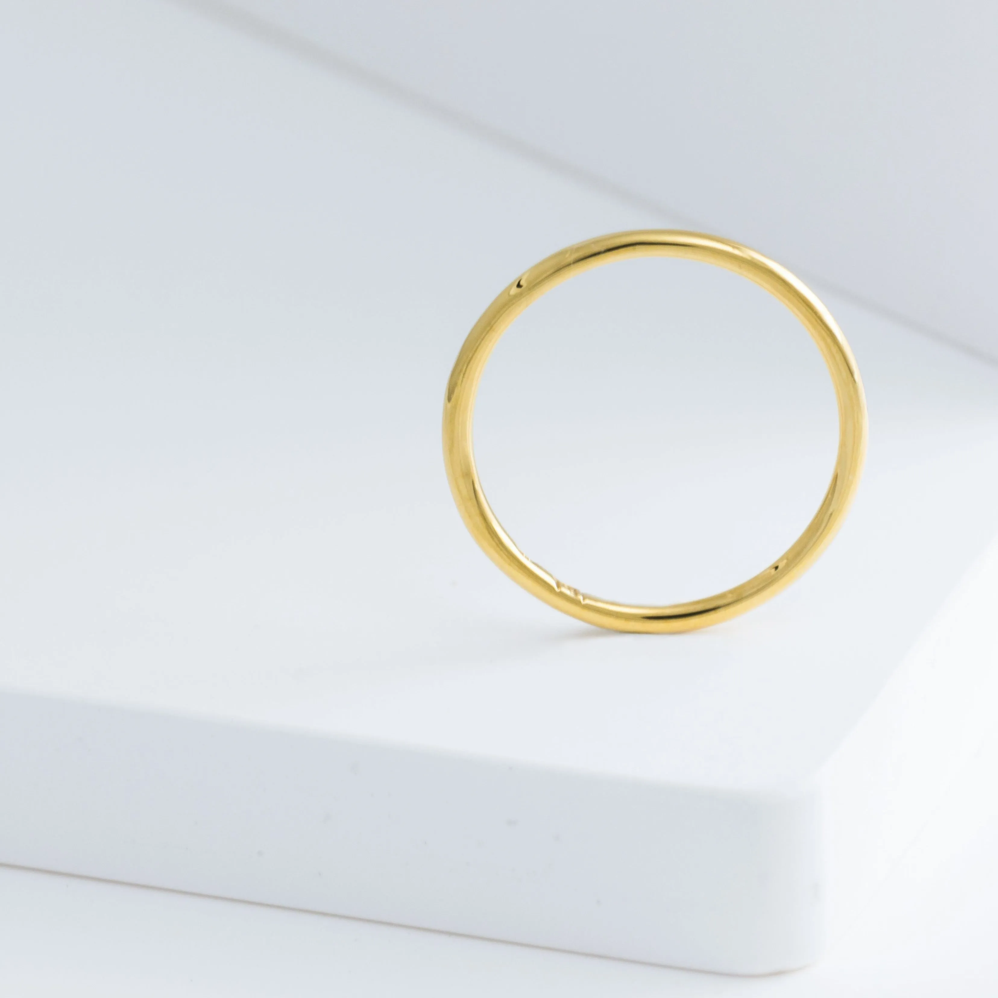 Zero ring 1.5mm (yellow gold)